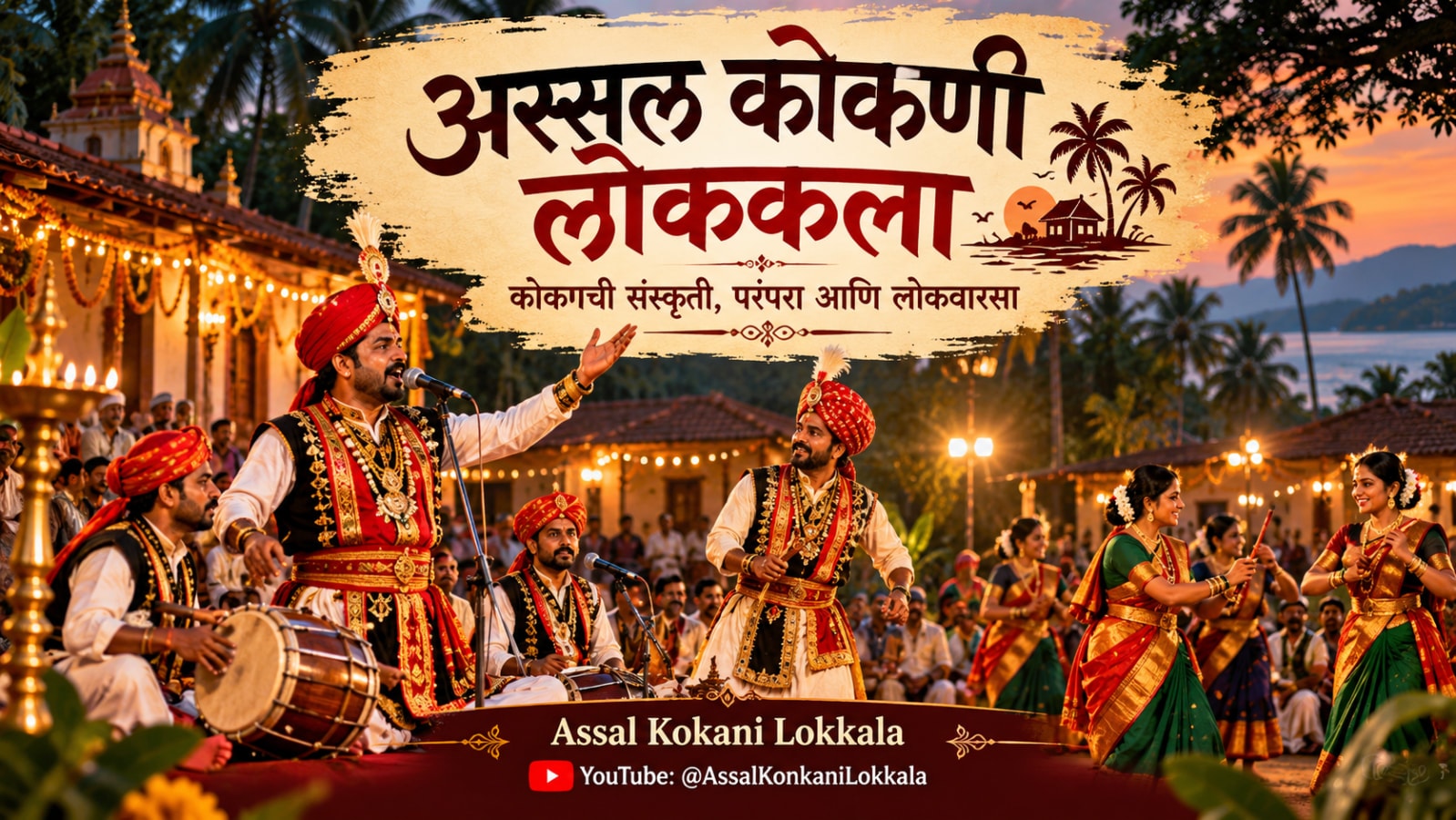 कोकणातील पारंपरिक लोककला – नमन, शक्ती-तुरा, भजन आणि गावठी नाच
